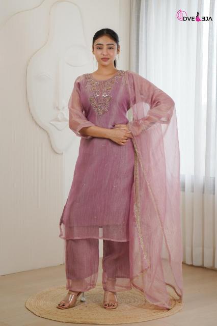 Dveeja sanskar handwork 3pcs kurtis wholesale